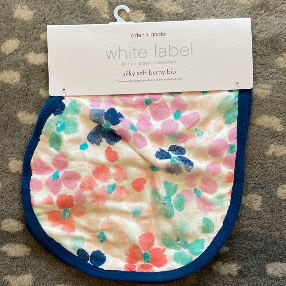 Brand new Aden and Anaid silky soft burp rag